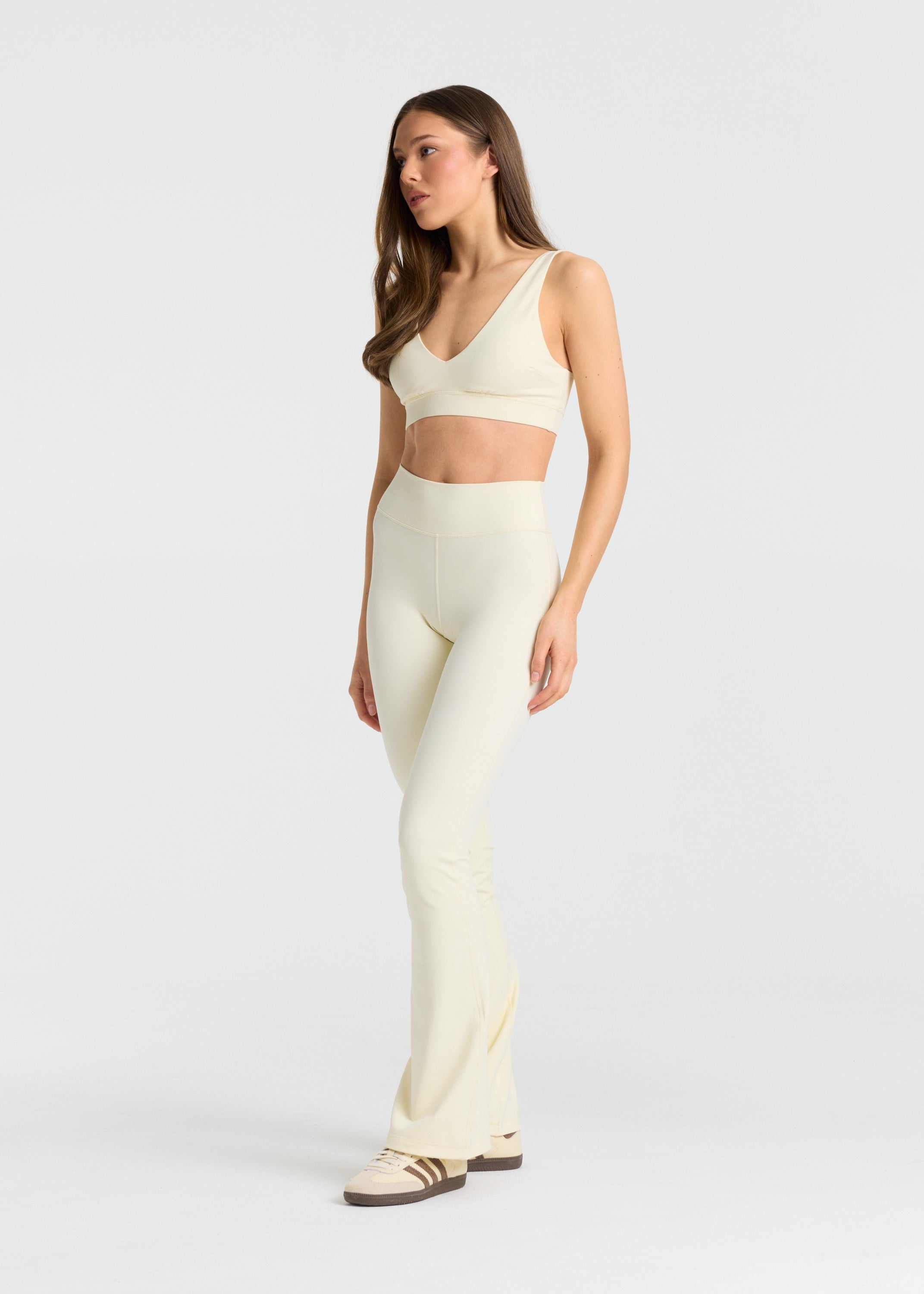 Cloudform® V-Shape Sports Bra - Butter Yellow